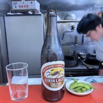 大勝軒 - まずはビールを