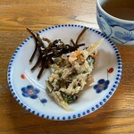 又八庵そば処 - 無料の突き出し