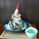 カルディー - 横からの図