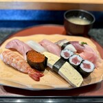 しほう田 - にぎり鮨「竹」…¥1,970円