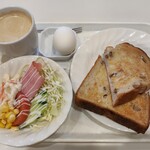 キムラヤのパン - くるみ食パントーストセット、税込440円
