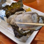 割烹 ひとしお - 柚子と昆布の香りが移った牡蠣