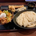 讃岐うどん大使 東京麺通団 - とり南蛮　ざるうどん