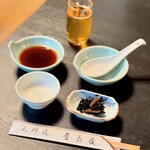 登良屋 - サービのひじき煮など