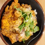 焼鳥のヒナタ - ホルモン親子丼