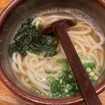 硯家 - かけうどん