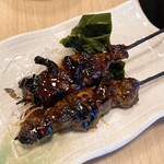 すみれ - うなぎ肝串焼650円