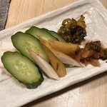 すみれ - お新香500円