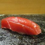 鮨旬美西川 - 本鮪 赤身。間違いのない素敵なお味ですネ！