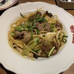 ジョリーパスタ - 和風　牛肉と焦がし醤油