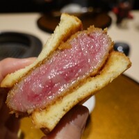 西麻布けんしろう - 厳選ヒレのブリオッシュカツサンド