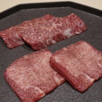 西麻布けんしろう - タン元、ハラミ