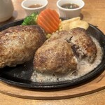 タカサキハンバーグ - ダブルハンバーグ　1,530円