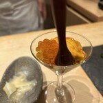 鮨 和こう - 卵かけご飯にウニ、イクラ