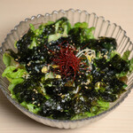 Renzo special choregi salad (Korean style salt sauce)