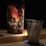 とり茶太郎 - くじらの白麦ソーダ割り