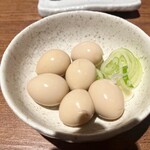 新時代 - うずら玉子の醤油漬け