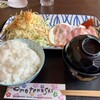 ジージーダイナー 関ヶ原 - 料理写真:和風モーニング(ハムエッグ)