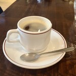 アイヒェンプラッツ - ランチに付くホットコーヒー