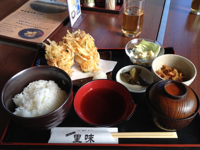 つぶ貝かき揚げ By Yamagon しれとこ里味 知床斜里 そば 食べログ