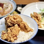 Eitairo - チキン唐揚げとご飯