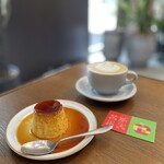 Kindankajitsu - 『Kindan Pudding¥500』 『Cafe Latte¥600』