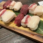 馬肉料理専門店 馬郎 - 馬肉寿司