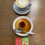 禁断果実 - 『Kindan Pudding¥500』 『Cafe Latte¥600』
