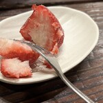 馬肉料理専門店 馬郎 - いちごのデザート