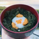 元祖 海ぶどう - 元祖海ぶどう丼(ミニ)