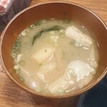 レストラン マカロニキッチン - みそ汁♪