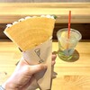 aile - 期間限定・桜クレープとグリーンアップルソーダ