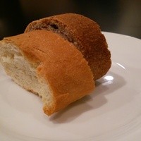 リストランテ ラ チャウ - 白いパン ナッツとレーズンのパン
