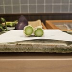 天白 - アスパラの根元