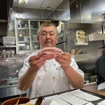 とんかつ 栄ちゃん - 本日のわくわく。いただくお肉を見るの大好き