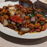 龍門 - 鶏肉の甘味噌炒め定食