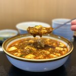 Honobono Tei - ・陳麻婆豆腐(辛) 平日ランチセット 1,050円/税込
                      (ライス、スープ、お新香、デザート付き)