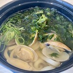 はま寿司 - あさりとあおさのうどん