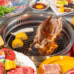 黒毛和牛食べ放題 焼肉左近 - 