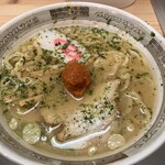 龍上海 - 赤湯からみそラーメンミニ　710円