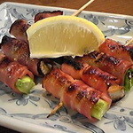 かまど - ベーコン串　