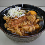 長寿庵 - 天玉そば＠税込400円