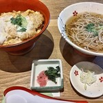 天竜そば こたけ庵 - カツ丼ランチ￥1078