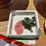 天竜そば こたけ庵 - 香の物