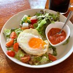 Player's CAFE  - 日替わりランチ：沖縄定番のタコライス(単品¥850/税込)(コーヒーor ティー付き￥1,000/税込）