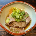 肉料理 ひらい - ミスジ湯引き