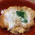 天竜そば こたけ庵 - セットのカツ丼