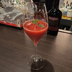 Calma - あまおうのウォッカマティーニ