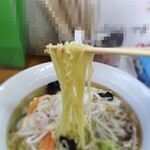 産直食堂 - 細めの麺
