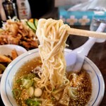 ろっぢ 焼鳥店 - 「小ラーメン(塩)」②